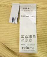 JOURNAL STANDARD relume（ジャーナルスタンダードレリューム）ニット・セーター 黄 サイズ:F レディース/2200633011024