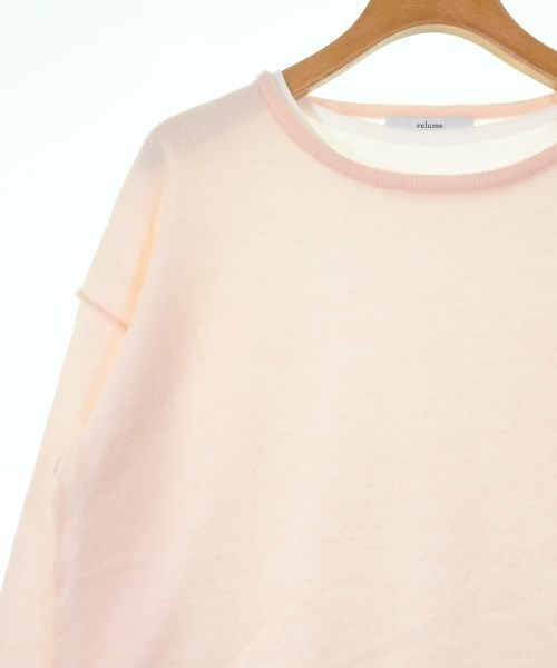 JOURNAL STANDARD relume（ジャーナルスタンダードレリューム）ニット・セーター ピンク サイズ:F レディース/2200643675025