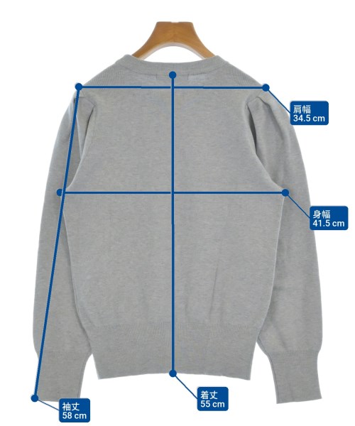 JOURNAL STANDARD relume（ジャーナルスタンダードレリューム）ニット・セーター グレー サイズ:F レディース/2200632109081