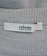 JOURNAL STANDARD relume（ジャーナルスタンダードレリューム）ニット・セーター グレー サイズ:F レディース/2200632109081