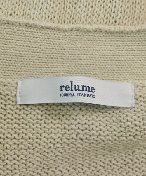 JOURNAL STANDARD relume（ジャーナルスタンダードレリューム）カーディガン ベージュ サイズ:F レディース/2200633295028