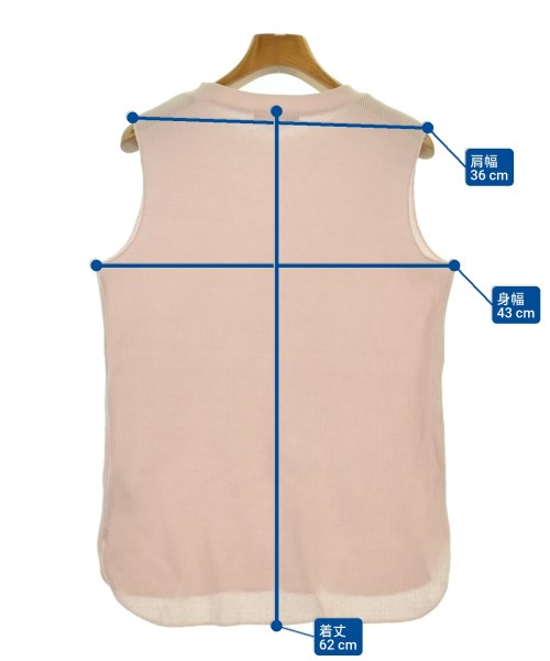 JOURNAL STANDARD relume（ジャーナルスタンダードレリューム）ノースリーブ ピンク サイズ:F レディース/2200633781057