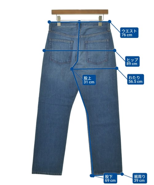 JOURNAL STANDARD relume（ジャーナルスタンダードレリューム）デニムパンツ 青 サイズ:38(M位) レディース/2200634122019
