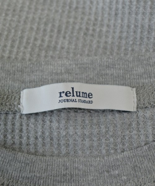 JOURNAL STANDARD relume（ジャーナルスタンダードレリューム）Tシャツ・カットソー グレー サイズ:F レディース/2200644260053