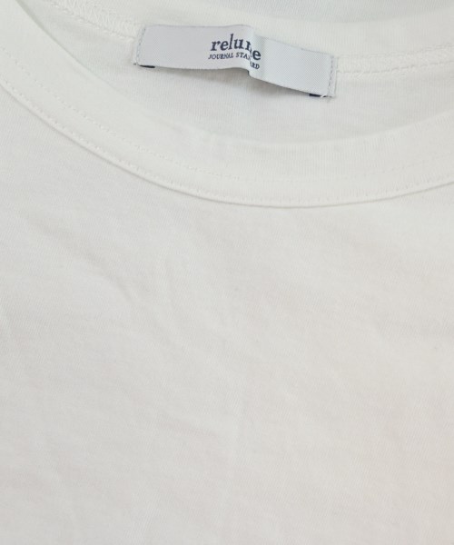 JOURNAL STANDARD relume（ジャーナルスタンダードレリューム）Tシャツ・カットソー 白 サイズ:F レディース/2200644312080
