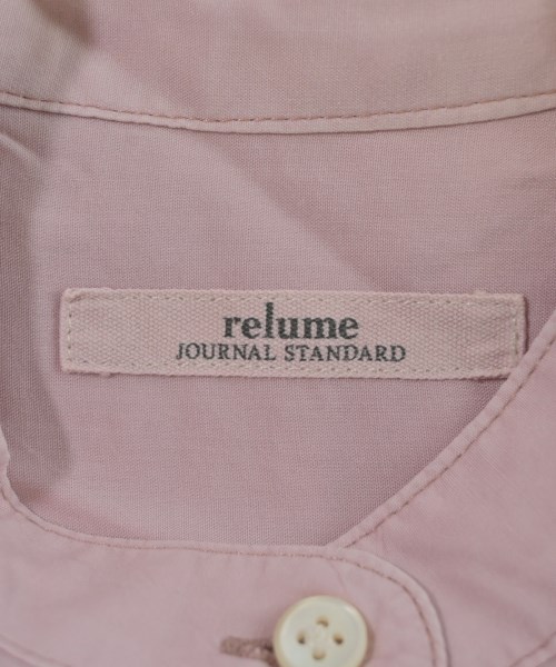 JOURNAL STANDARD relume（ジャーナルスタンダードレリューム）カジュアルシャツ ピンク サイズ:F レディース/2200644798037
