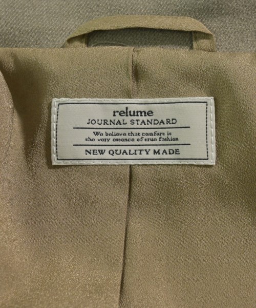 JOURNAL STANDARD relume（ジャーナルスタンダードレリューム）テーラードジャケット カーキ サイズ:36(S位) レディース/2200621539028
