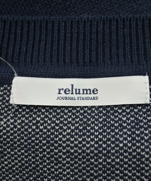 JOURNAL STANDARD relume（ジャーナルスタンダードレリューム）ニット・セーター 紺 サイズ:F レディース/2200612456037