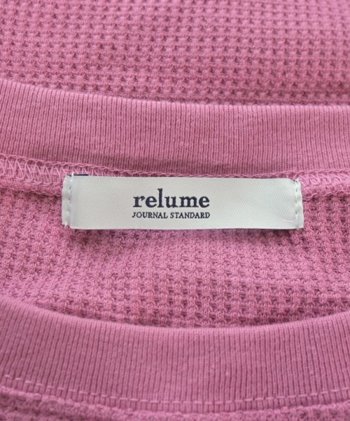 JOURNAL STANDARD relume（ジャーナルスタンダードレリューム）Tシャツ・カットソー ピンク サイズ:F レディース/2200612652040