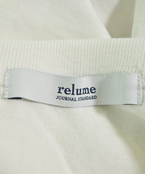 JOURNAL STANDARD relume（ジャーナルスタンダードレリューム）Tシャツ・カットソー 白 サイズ:F レディース/2200613118224