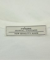 JOURNAL STANDARD relume（ジャーナルスタンダードレリューム）Tシャツ・カットソー 白 サイズ:F レディース/2200621299045