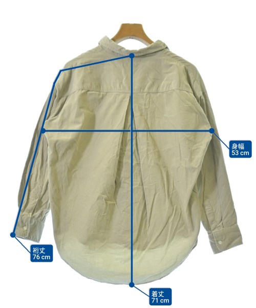 JOURNAL STANDARD relume（ジャーナルスタンダードレリューム）カジュアルシャツ 緑 サイズ:F レディース/2200612728035