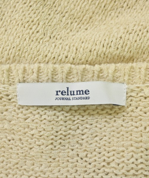 JOURNAL STANDARD relume（ジャーナルスタンダードレリューム）ニット・セーター ベージュ サイズ:F レディース/2200615224077