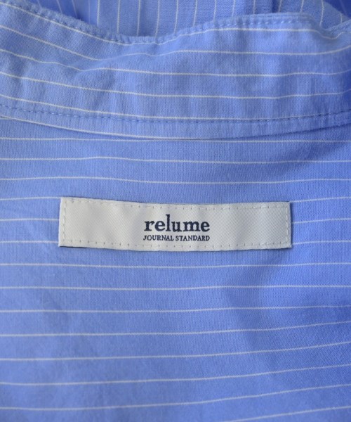 JOURNAL STANDARD relume（ジャーナルスタンダードレリューム）ブラウス 青 サイズ:F レディース/2200623770016