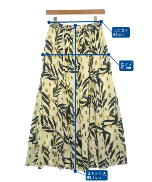 JOURNAL STANDARD relume（ジャーナルスタンダードレリューム）ロング・マキシ丈スカート 白 サイズ:F レディース/2200613644273