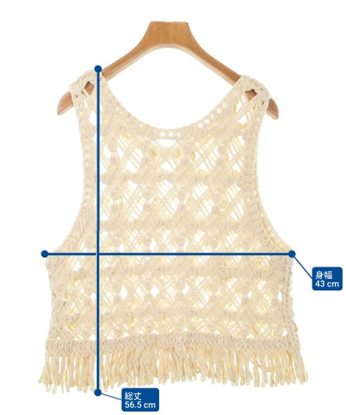 JOURNAL STANDARD relume（ジャーナルスタンダードレリューム）ベスト/ノースリーブ ベージュ サイズ:F レディース/2200617711162