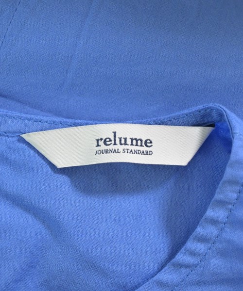JOURNAL STANDARD relume（ジャーナルスタンダードレリューム）ブラウス 青 サイズ:F レディース/2200615966076