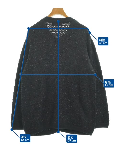 JOURNAL STANDARD relume（ジャーナルスタンダードレリューム）ノーカラージャケット 黒 サイズ:F レディース/2200620745017