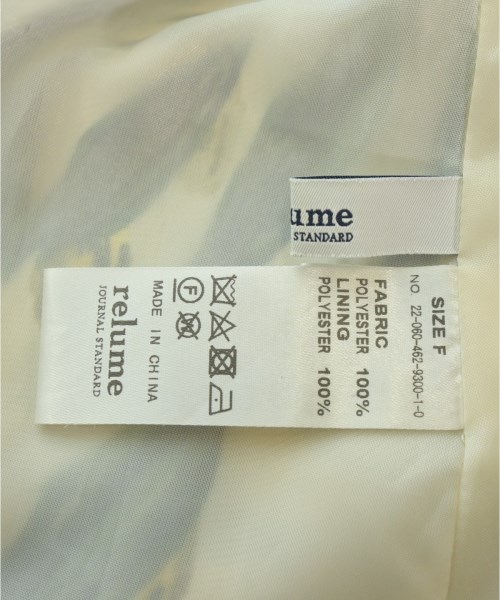 JOURNAL STANDARD relume（ジャーナルスタンダードレリューム）ロング・マキシ丈スカート 白 サイズ:F レディース/2200625168033