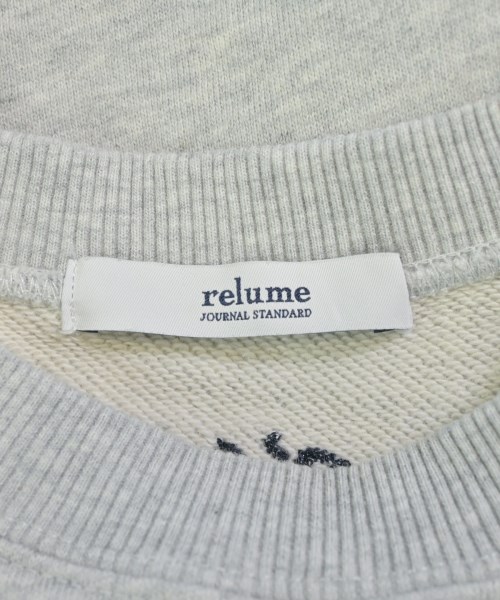 JOURNAL STANDARD relume（ジャーナルスタンダードレリューム）スウェット グレー サイズ:F レディース/2200615413174