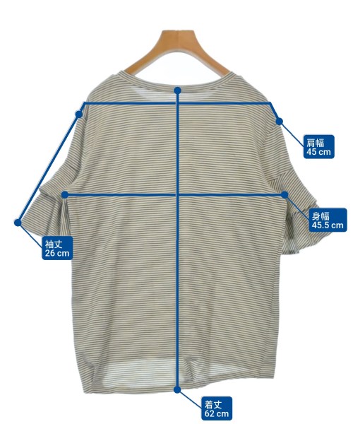 JOURNAL STANDARD relume（ジャーナルスタンダードレリューム）Tシャツ・カットソー 白 サイズ:F レディース/2200614996166