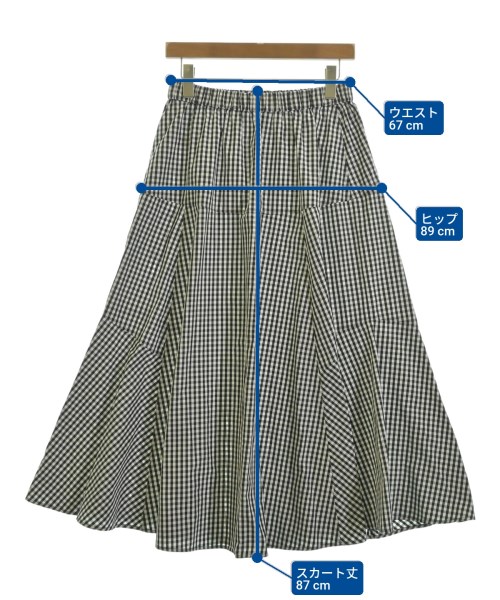 JOURNAL STANDARD relume（ジャーナルスタンダードレリューム）ロング・マキシ丈スカート 白 サイズ:F レディース/2200617038016