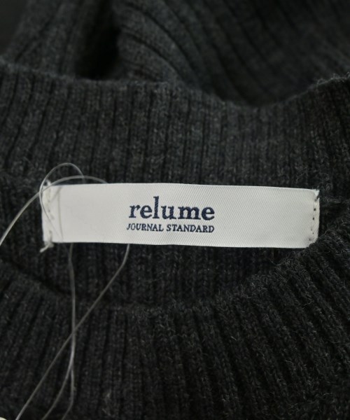JOURNAL STANDARD relume（ジャーナルスタンダードレリューム）ニット・セーター グレー サイズ:F レディース/2200627384080