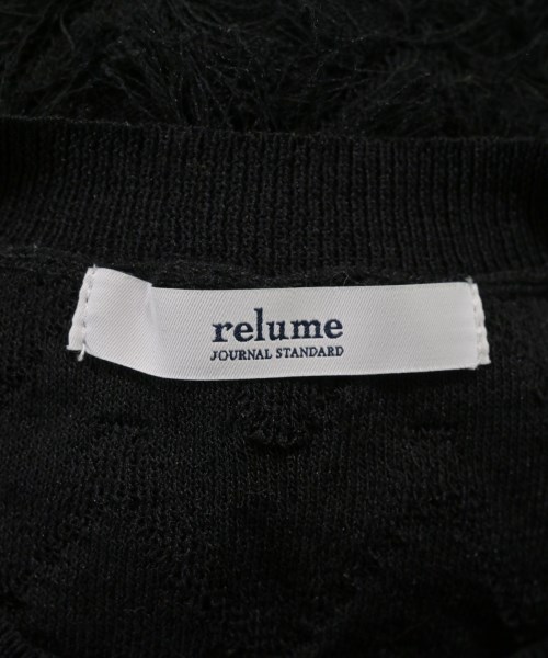 JOURNAL STANDARD relume（ジャーナルスタンダードレリューム）ニット・セーター 黒 サイズ:F レディース/2200615544229