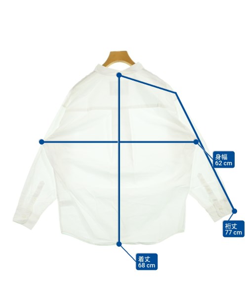 JOURNAL STANDARD relume（ジャーナルスタンダードレリューム）カジュアルシャツ 白 サイズ:F レディース/2200629203037
