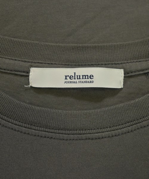 JOURNAL STANDARD relume（ジャーナルスタンダードレリューム）Tシャツ・カットソー グレー サイズ:F レディース/2200617612162