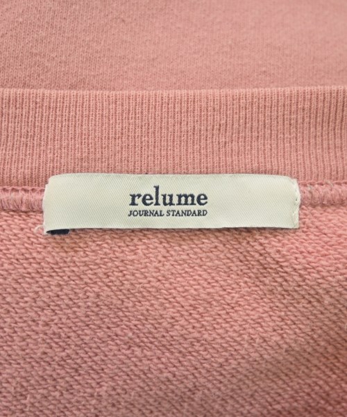 JOURNAL STANDARD relume（ジャーナルスタンダードレリューム）スウェット ピンク サイズ:F レディース/2200579172216