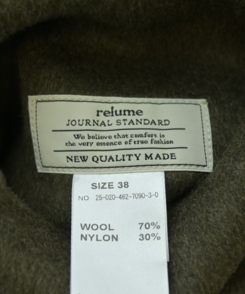 JOURNAL STANDARD relume（ジャーナルスタンダードレリューム）その他 カーキ サイズ:38(M位) レディース/2200615519029