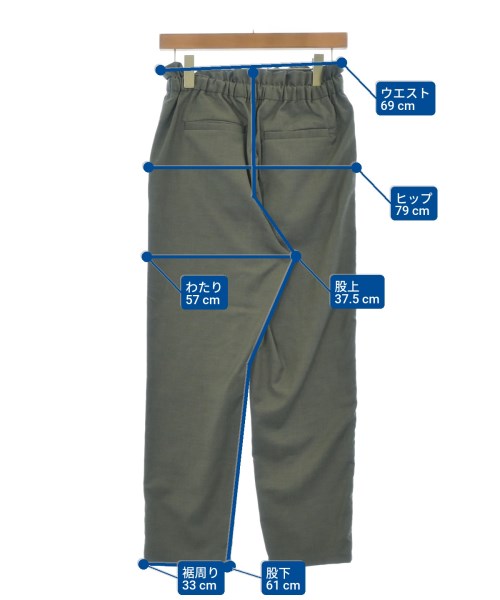JOURNAL STANDARD relume（ジャーナルスタンダードレリューム）スラックス グレー サイズ:36(S位) レディース/2200615970028