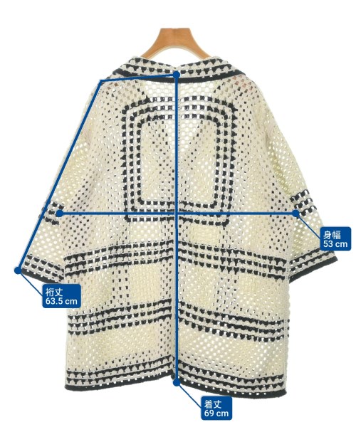 JOURNAL STANDARD relume（ジャーナルスタンダードレリューム）カーディガン 白 サイズ:F レディース/2200624832010