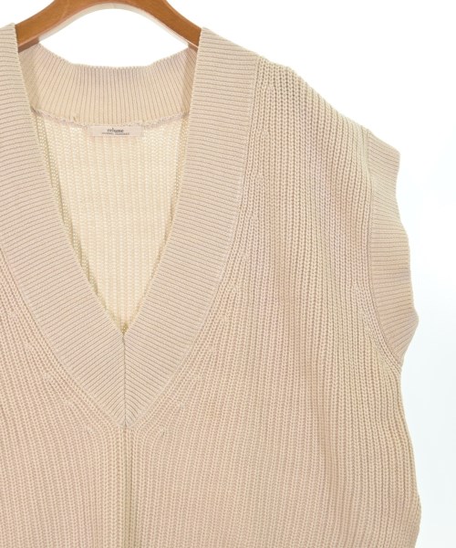 JOURNAL STANDARD relume（ジャーナルスタンダードレリューム）ベスト 白 サイズ:F レディース/2200626084073