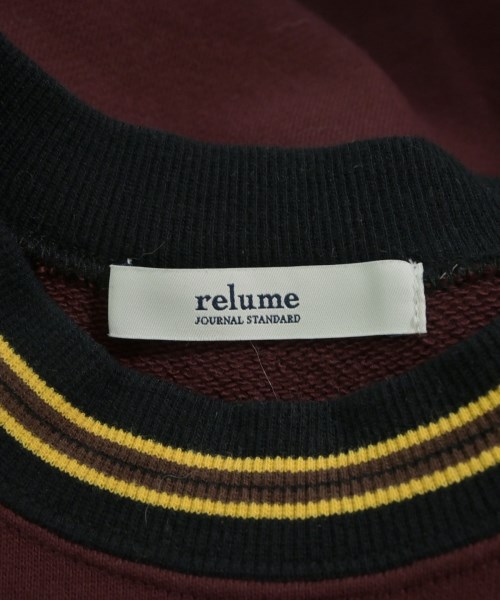 JOURNAL STANDARD relume（ジャーナルスタンダードレリューム）スウェット 赤 サイズ:F レディース/2200629679481