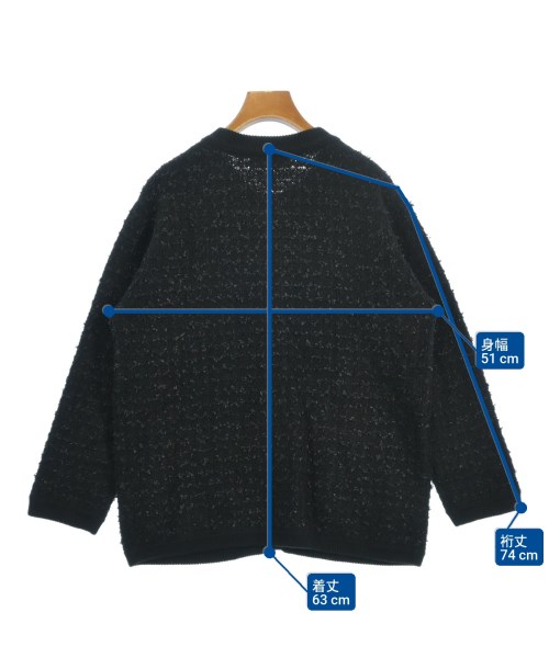 JOURNAL STANDARD relume（ジャーナルスタンダードレリューム）カーディガン 黒 サイズ:F レディース/2200630461099