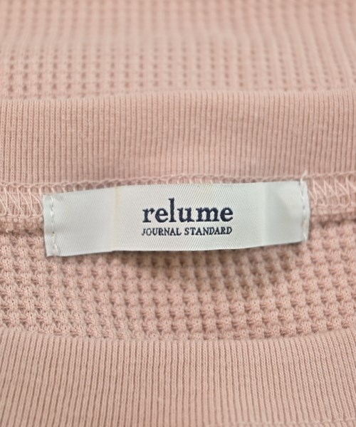 JOURNAL STANDARD relume（ジャーナルスタンダードレリューム）Tシャツ・カットソー ピンク サイズ:F レディース/2200632026241
