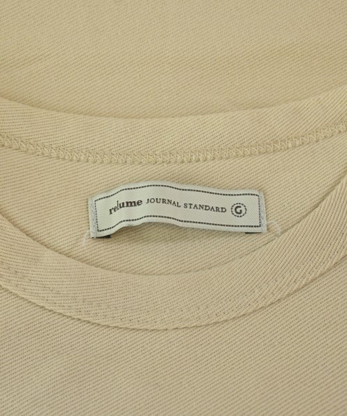 JOURNAL STANDARD relume（ジャーナルスタンダードレリューム）Tシャツ・カットソー ベージュ サイズ:F レディース/2200616892282