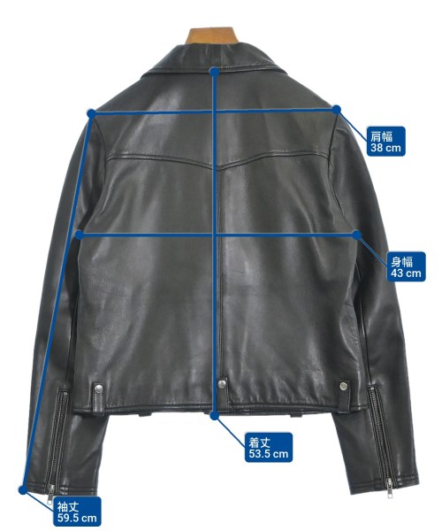 JOURNAL STANDARD relume（ジャーナルスタンダードレリューム）ライダース 黒 サイズ:38(M位) レディース/2200632517015