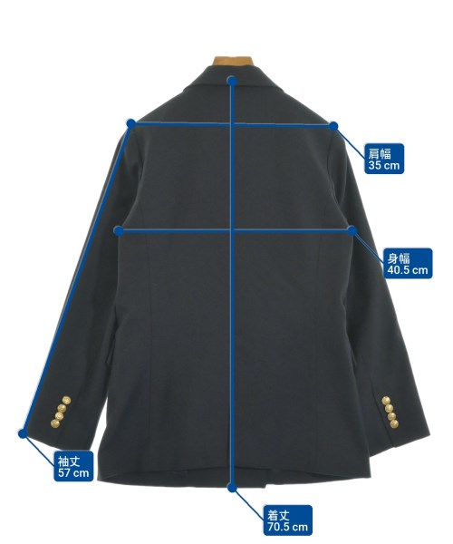 JOURNAL STANDARD relume（ジャーナルスタンダードレリューム）ジャケット 紺 サイズ:38(M位) レディース/2200627462030