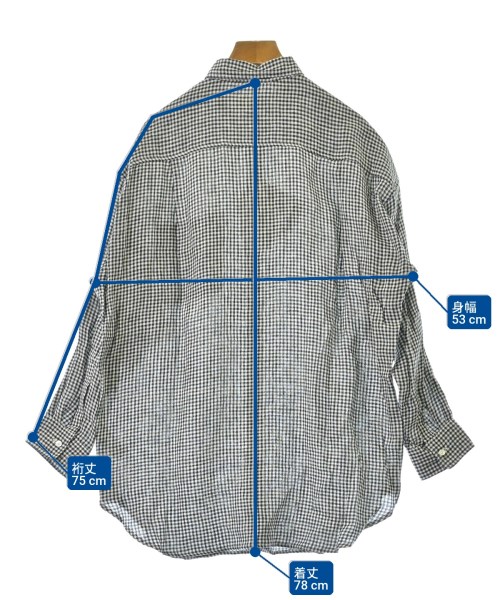 JOURNAL STANDARD relume（ジャーナルスタンダードレリューム）カジュアルシャツ 黒 サイズ:F レディース/2200630101209