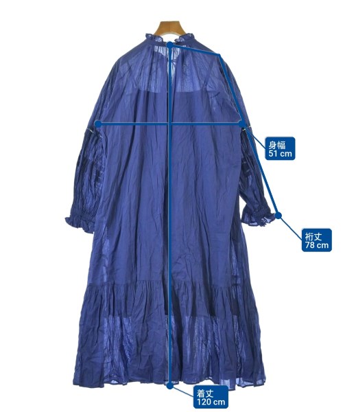 JOURNAL STANDARD relume（ジャーナルスタンダードレリューム）ワンピース 青 サイズ:F レディース/2200618023035