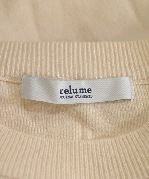 JOURNAL STANDARD relume（ジャーナルスタンダードレリューム）ニット・セーター ベージュ サイズ:F レディース/2200629414211