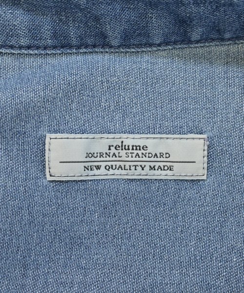 JOURNAL STANDARD relume（ジャーナルスタンダードレリューム）ブラウス 青 サイズ:F レディース/2200632375059