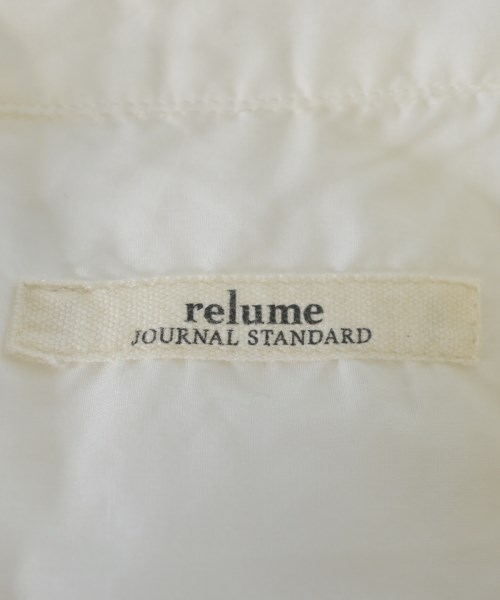 JOURNAL STANDARD relume（ジャーナルスタンダードレリューム）カジュアルシャツ 白 サイズ:F レディース/2200605950016