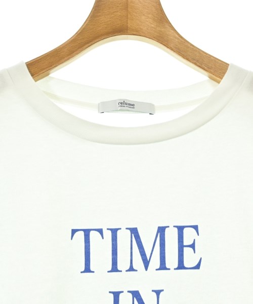 JOURNAL STANDARD relume（ジャーナルスタンダードレリューム）Tシャツ・カットソー 白 サイズ:F レディース/2200608200101