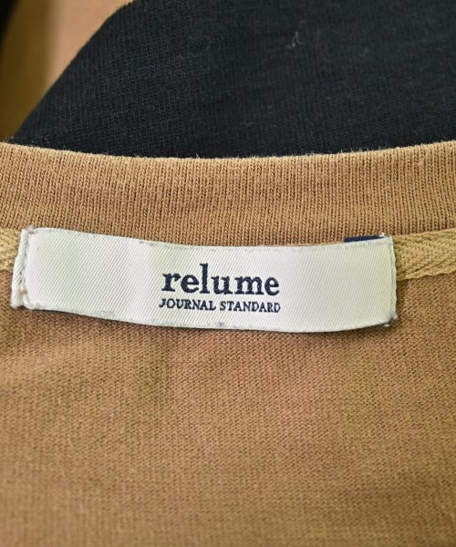 JOURNAL STANDARD relume（ジャーナルスタンダードレリューム）Tシャツ・カットソー 茶 サイズ:F レディース/2200607320060