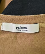 JOURNAL STANDARD relume（ジャーナルスタンダードレリューム）Tシャツ・カットソー 茶 サイズ:F レディース/2200607320060