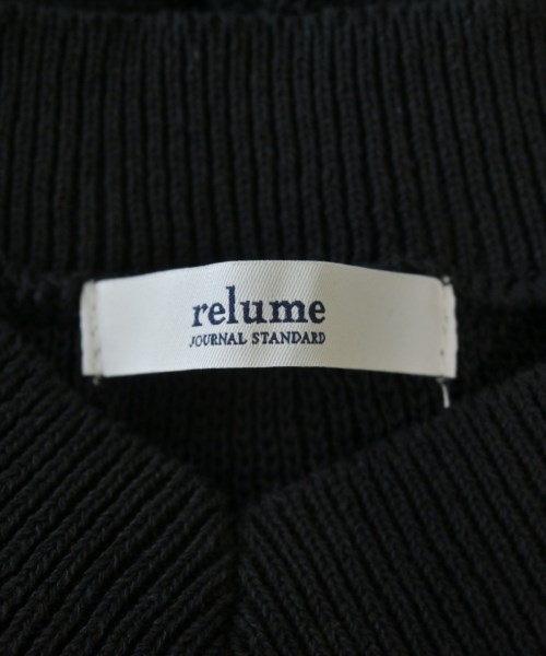 JOURNAL STANDARD relume（ジャーナルスタンダードレリューム）ベスト 黒 サイズ:F レディース/2200606989183
